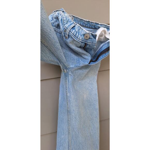 Abercrombie & Fitch Women's The 90s Relaxed Jean High Rise Acid Wash Size 28 6 - Picture 9 of 9